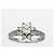 Autre Marque Anello Tiffany & Co. Flora in platino e diamanti - vista 2