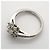 Autre Marque Anello Tiffany & Co. Flora in platino e diamanti - vista 8
