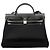 Hermès Hermes Herbag Zip PM Handtasche Schwarz - Ansicht 8
