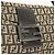 Borsa a mano Fendi Zucchino in nylon e canvas Marrone - vista 8