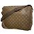 Borsa a tracolla Louis Vuitton Monogram Abbesses M45257 Marrone