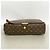 Borsa a tracolla Louis Vuitton Monogram Abbesses M45257 Marrone - vista 3