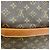 Borsa a tracolla Louis Vuitton Monogram Abbesses M45257 Marrone - vista 9