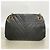 Borsa a tracolla Chanel in pelle d'agnello nera Nero - vista 9