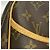 Borsa Louis Vuitton Monogram Deauville Marrone - vista 6
