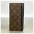 Portafoglio Lungo Louis Vuitton Monogram Macassar Marrone Nero - vista 9