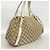 Borsa Tote Gucci GG Canvas Abby Marrone Beige - vista 2