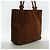 Borsa Tote Chanel in camoscio marrone - vista 2