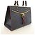 Bolsa Louis Vuitton Monogram Empreinte Three PM Vermelho - vista 2