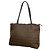 Fendi Zucchino Tote Bag Braun Schwarz