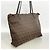 Fendi Zucchino Tote Bag Braun Schwarz - Ansicht 2