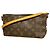 Louis Vuitton Monogram Trotteur Schultertasche Braun