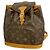 Zaino Louis Vuitton Monogram Mini Montsouris Marrone
