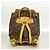 Zaino Louis Vuitton Monogram Mini Montsouris Marrone - vista 13