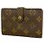 Louis Vuitton Monogram Portemonnaie Viennois Wallet Marrone