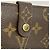 Louis Vuitton Monogram Portemonnaie Viennois Wallet Marrone - vista 6