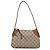 Borsa a tracolla Gucci GG Emblem Supreme Leather Marrone