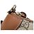 Borsa a tracolla Gucci GG Emblem Supreme Leather Marrone - vista 11