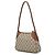 Borsa a tracolla Gucci GG Emblem Supreme Leather Marrone - vista 2