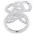 Ring Hermès Anillo Hermes Chaine d'Ancre A2 Multi-Link Plata - vista 3