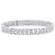 Hermès Bracciale Gourmet Hermes Kelly Charm Argento - vista 3
