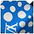 Sciarpa Louis Vuitton Collaborazione Yayoi Kusama Bianco Blu Multicolore - vista 5