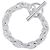 Hermès Pulsera Hermes Chaine d'Ancre PM Charm Plata