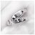 Ring Hermès Anillo Hermes Clou de H Double Round Silver Plata - vista 5