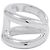 Ring Hermès Anillo Hermes Osmose GM Silver Plata - vista 2
