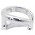 Ring Hermès Anillo Hermes Osmose GM Silver Plata - vista 7