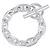 Hermès Bracciale Hermes Chaine d'Ancre GM Argento