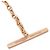 Hermès Pulsera Hermes Chaine d'Ancre Verso Rosa Blanco - vista 9