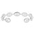 Hermès Bracciale con Charms Hermes Chaine d'Ancre Enchainée Argento - vista 3