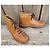 Autre Marque Botines de senderismo de cuero Castaño - vista 5