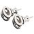 Hermès Orecchini Hermes Mini Pop H in Nero - vista 2