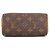 Borsa Louis Vuitton Monogram Nano Speedy Marrone - vista 3