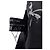 Foulard in seta Chanel bianco e nero - vista 9