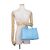 Hermès Borsa Tote Hermes Garden TPM Blu chiaro - vista 4