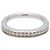 Autre Marque Anello Tiffany & Co. Full Pave Diamond Band D'oro - vista 5