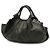 Borsa Loewe Anagram Nappa Aire Nero - vista 3