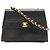 Borsa a tracolla Chanel Matelassé Coco Mark Chain Nero - vista 2