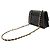 Borsa a tracolla Chanel Matelassé Coco Mark Chain Nero - vista 6