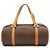 Céline Borsa CELINE Macadam in tela rivestita Marrone chiaro Marrone scuro - vista 2