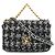 Bolso de cadena Chanel 19 Coco Mark Negro - vista 2