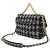 Bolso de cadena Chanel 19 Coco Mark Negro - vista 3