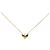 Autre Marque Collana Cuore Diamond Dots in Oro Giallo e Platino Tiffany & Co. - vista 3
