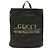 Gucci Coco Capitan Rucksack mit Kordzug Schwarz Rot Grün - Ansicht 2