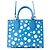 Borsa Louis Vuitton Monogram Empreinte LV x YK OnTheGo PM Bianco Blu