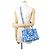 Borsa Louis Vuitton Monogram Empreinte LV x YK OnTheGo PM Bianco Blu - vista 5