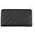 Cartera larga Balenciaga en piel acolchada negra Negro - vista 3